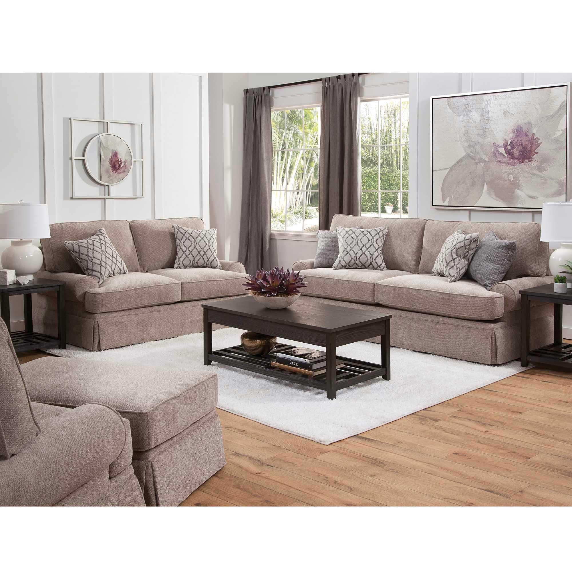 Rent to Own Woodhaven 2 Piece Tuxedo II Sofa & Loveseat at Aaron's today!